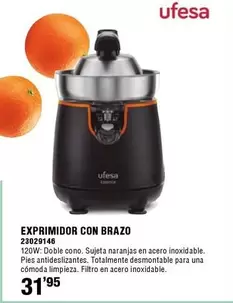 Ufesa - Exprimidor Con Brazo