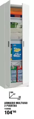 Armario Multiuso 2 Puertas