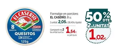 El Caserío - Formatge En Porcions