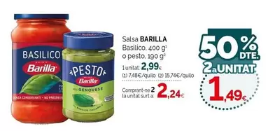 Barilla - Salsa Basilico