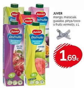 Juver - Mango, Maracuja, Gualaaba, Pinya/coco O Fruits Vermells