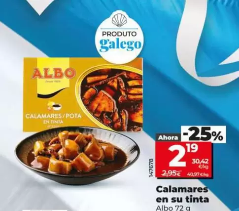 Albo - Calamares En Su Tinta