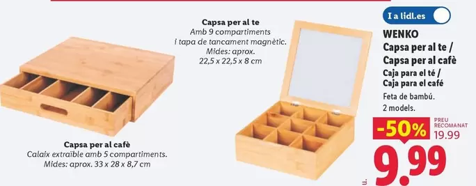 Wenko - Caja Para El Té