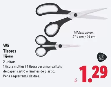 W5 - Tisores