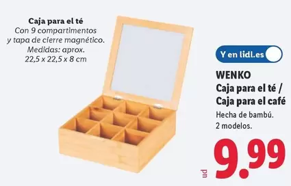 Wenko - Caja Para El Té