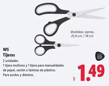 W5 - Tijeras