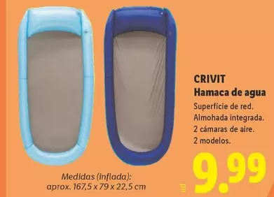 Crivit - Hamaca De Agua
