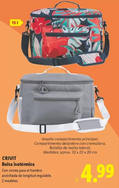 Crivit - Bolsa Isotónica