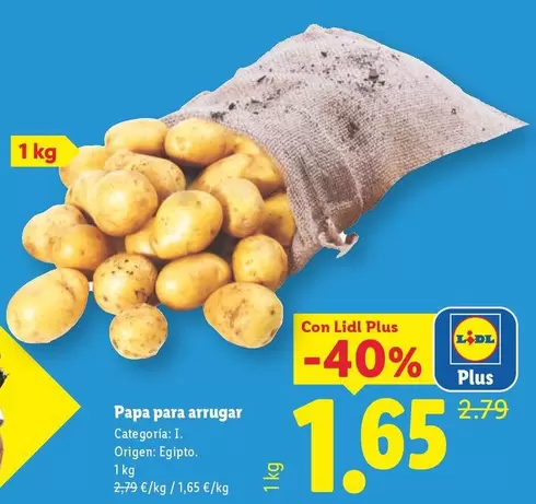 Papa Para Arrugar