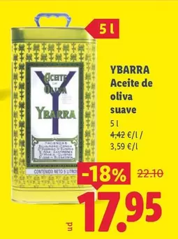 Ybarra - Aceite De Oliva Suave