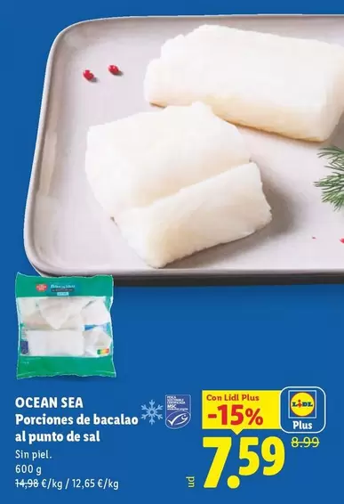 Ocean Sea - Porciones De Bacalao Al Punto De Sal