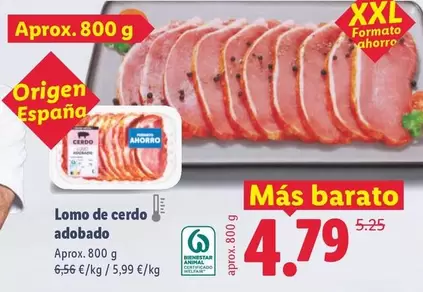 Lomo De Cerdo Adobado
