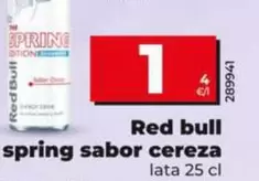 Red Bull - Spring Sabor Cereza