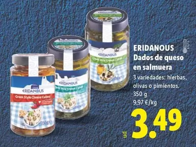 Eridanous - Dados De Queso En Salmuera