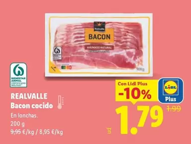 Realvalle - Bacon Cocido