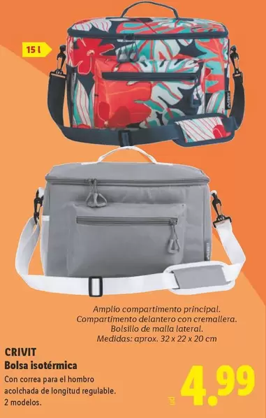 Crivit - Bolsa Isotónica