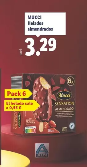 Mucci - Helados Almendrados