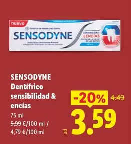 Sensodyne - Dentifrico Sensibilidad & Encias