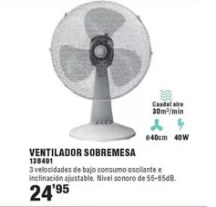 Sonedas - Ventilador Sobremesa