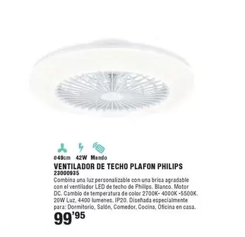 Ventilador De Techo Plafon Philips