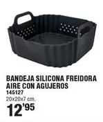 Bandeja Silicona Freidora Aire Con Agujeros