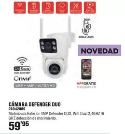 Cámara Defender Duo