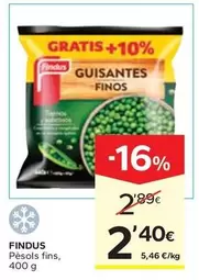 Findus - Pesols Fins