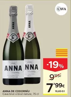 Anna De Codorniu - Cava Brut O Brut Nature