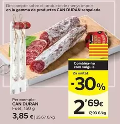 Can Duran -  Fuet
