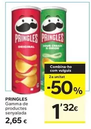 Pringles - Gamma De Productes Senyalada
