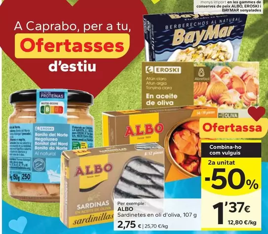 Albo - Sardinillas En Oli D'oliva