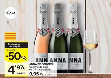 Anna De Codorniu -  Gamma De Cava Senyalada