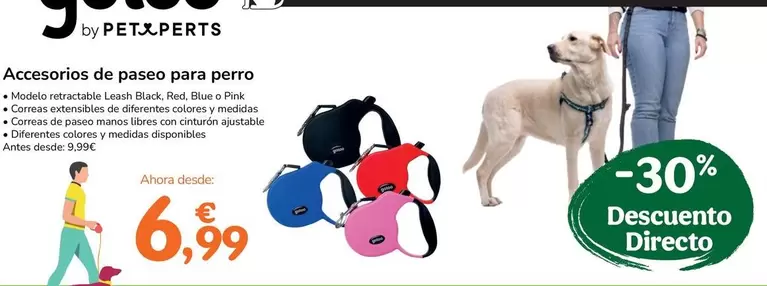 Pet Perts - Accesorios De Paseo Para Perro