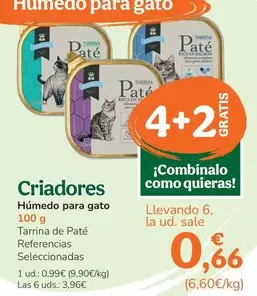 Criadores - Humedo Para Gato