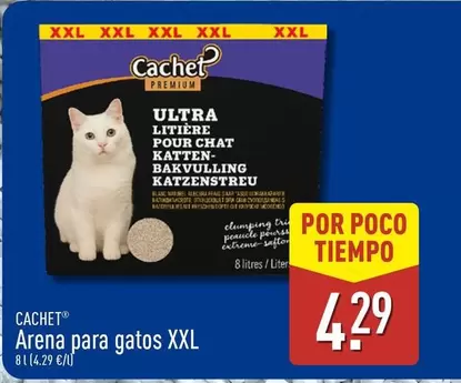 Cachet - Arena Para Gatos Xxl