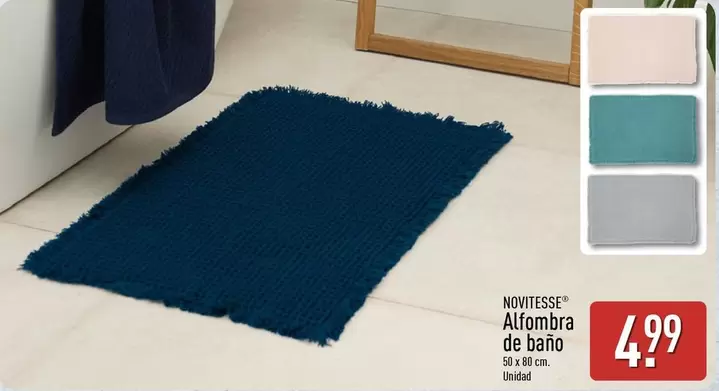 Novitesse - Alfombra De Baño 