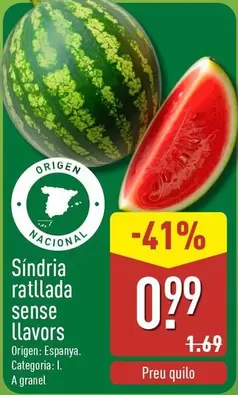 Sindira Ratllada Sense Llavors