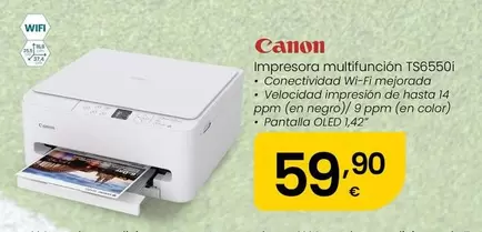 Canon - Impresora Multifuncion Ts655oi