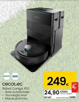 Cecotec - Robot Conga X50