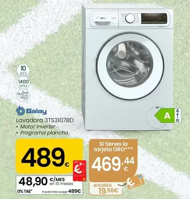 Balay - Lavadora 3TS3107BD 
