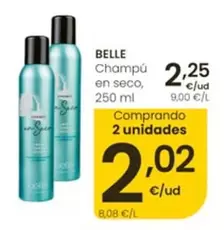 Belle - Champú En Seco