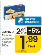 Cortizo - Atun En Aceite De Girasol