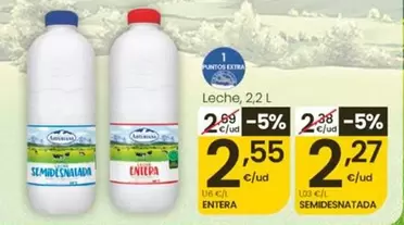 Asturiana - Leche Semidesnatada
