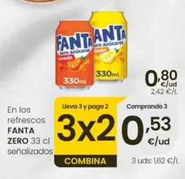 Fanta Zero - Refrescos