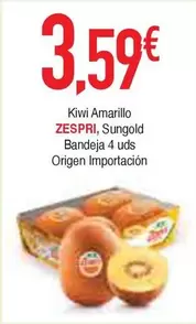 zespri - Kiwi Amarillo