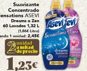 Asevi - Suavizante Concentrado Sensations