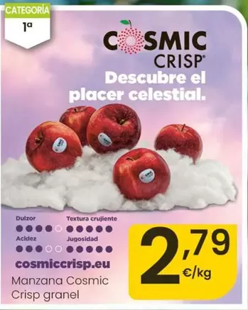 Manzana Cosmic Crisp Granel