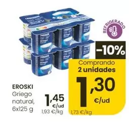 Eroski - Griego Natural