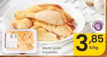 Medio Pollo Troceado