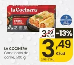 La Cocinera - Canelones De Atun O Carne